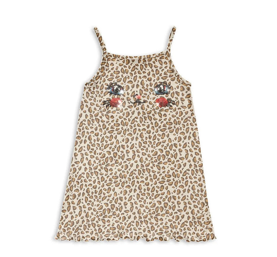 2026 KS Summer Baby Girls Cotton Slip Dresses Cherry T Shirts + Shorts Suits Sets Kids Clothes Girls Sequin Tank Dress Top 1-9Y