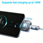 1PCS Type-C Fast Charging Separator, Universal Auto Disconnect Charger Adapter with Full Charge Auto Cut & Overcharge Protection