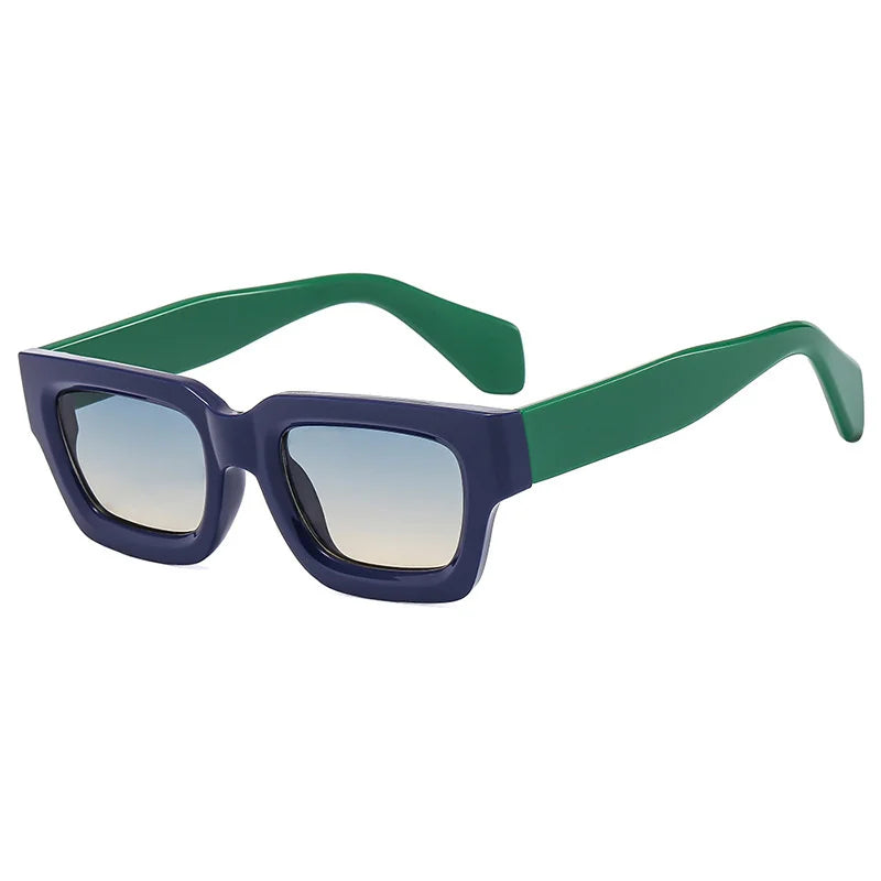 Fashions Retro Square Sunglasses Men Cat Eye Sun Glasses Brand Rectangle Eyewear UV400 Summer Shades Vintage Punk Eyeglasses