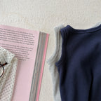 2026 Summer New Children Sleeveless T Shirts Cotton Boys Girls Letter Print Vest Toddler Fashion Casual Tops Kids Clothes