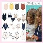 2026 Summer KS Baby Girls Holiday Swimwears Bikini Kids Swimming Suit Wear Clothes Girls One Piece Sister Brother Matching 1-9Y