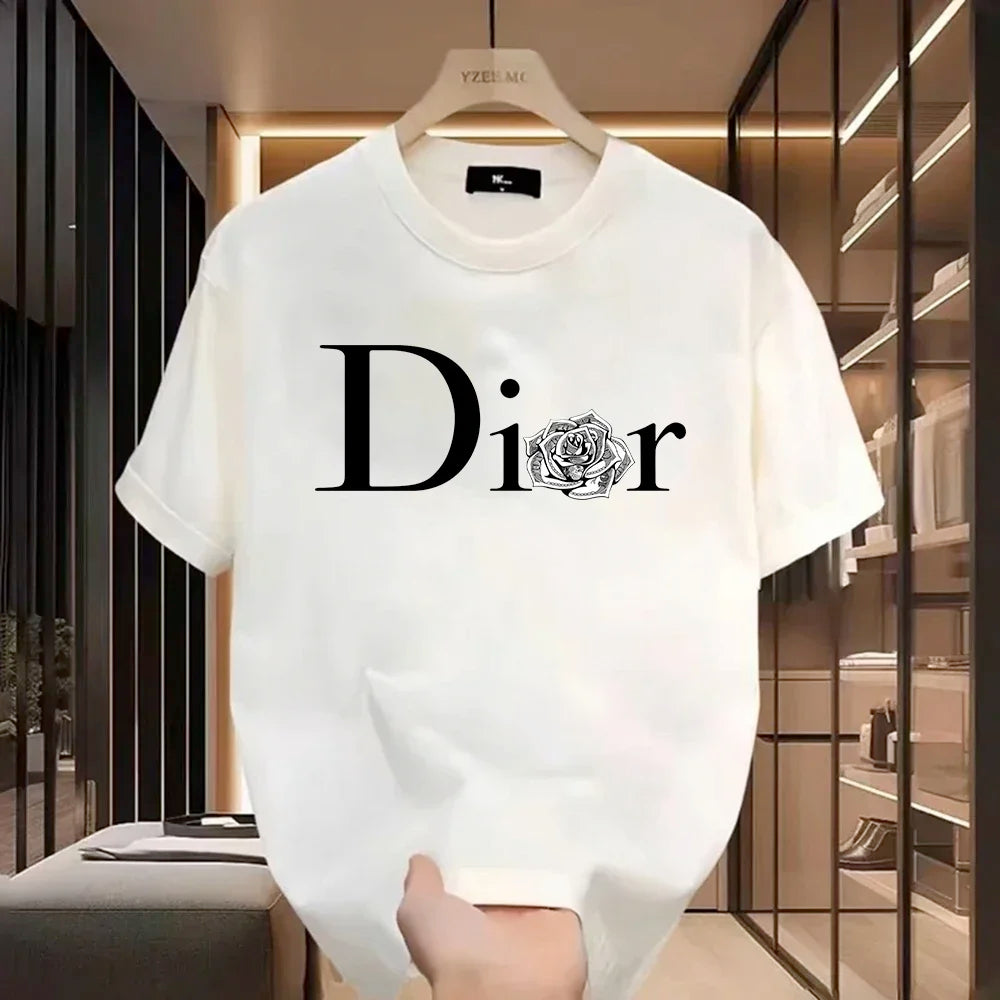 Trendy Casual T-Shirt Harajuku Y2K Designer Women Luxury T-Shirt Women Retro Trendy Pullover T-Shirt