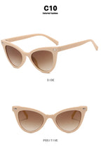 Fashion Cat Eye Sunglasses Women Men 2023 Vintage Luxury Brand Designer Cateye Eyewear Sun Glasses Frame Ladies Shades UV400