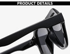 Retro Double Beam Large Frame Sunglasses for Women New Retro Fashion Brand Square Sun Glasses Eyeglasses Men Lentes De Sol Mujer
