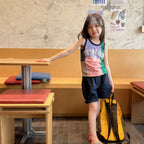 2026 Summer New Children Sleeveless T Shirts Cotton Toddler Girls Casual Vest Baby Thin Letter Print T Shirts Kids Clothes