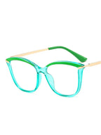 TR90 Fashion Myopia Glasses Frame Retro Brand Designer Cat Eye Optical Prescription Eyeglasses Women Computer Eyeglasses Girls