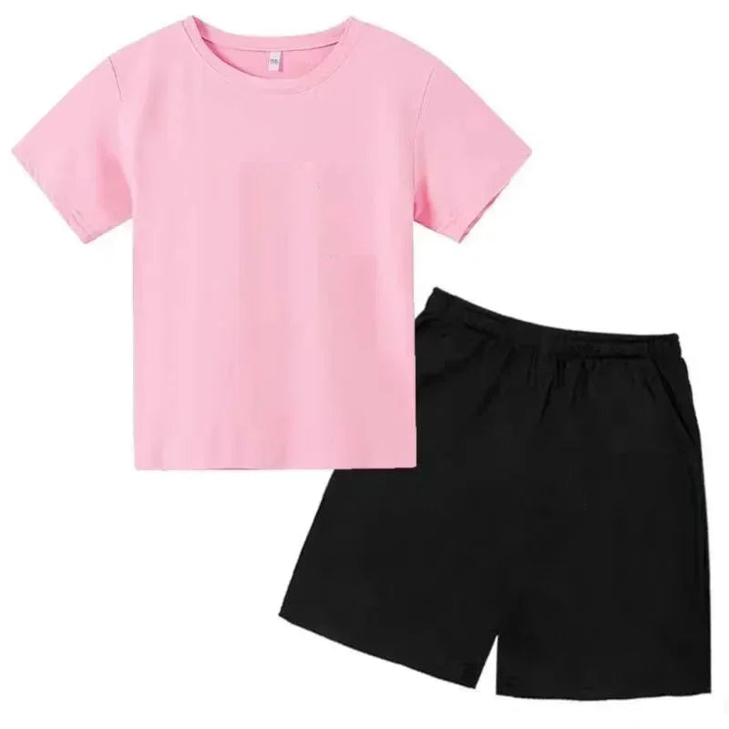 Casual Anime Kids Spring Autumn 2-Piece Set, Hoodie + Jogger Pants, Tracksuit for Boys & Girls Aged 2-13, Street Style Children'