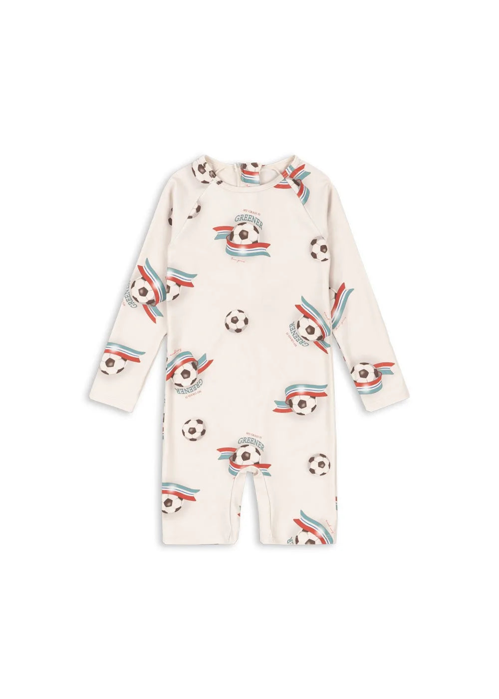 2026 KS Baby Girls Swimwear Football Printed Swimsuit Sets Summer Kids Holiday Striped Cute One-piece Swimming Suits Bikini Sets