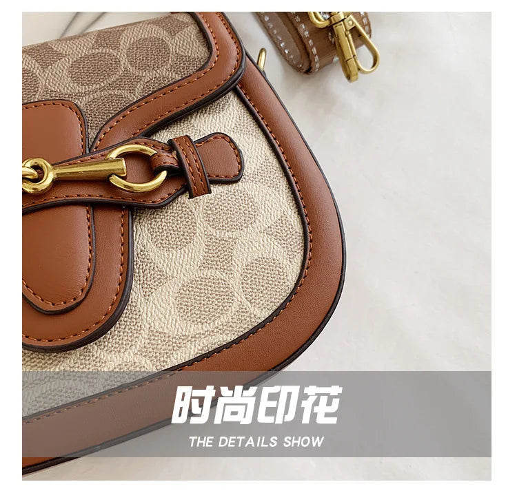 Luxury Versatile Women's Chain Bag Handbags 2024 Hot Sale Retro Designer Crossbody Shoulder Purses Small Square Bag Women Clutch