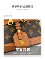 Brand Designer Women's Printed Box Bag Handbags Ladies Retro Patchwork Handbags Wild Portable Shoulder Corssbody Cosmetic Bag