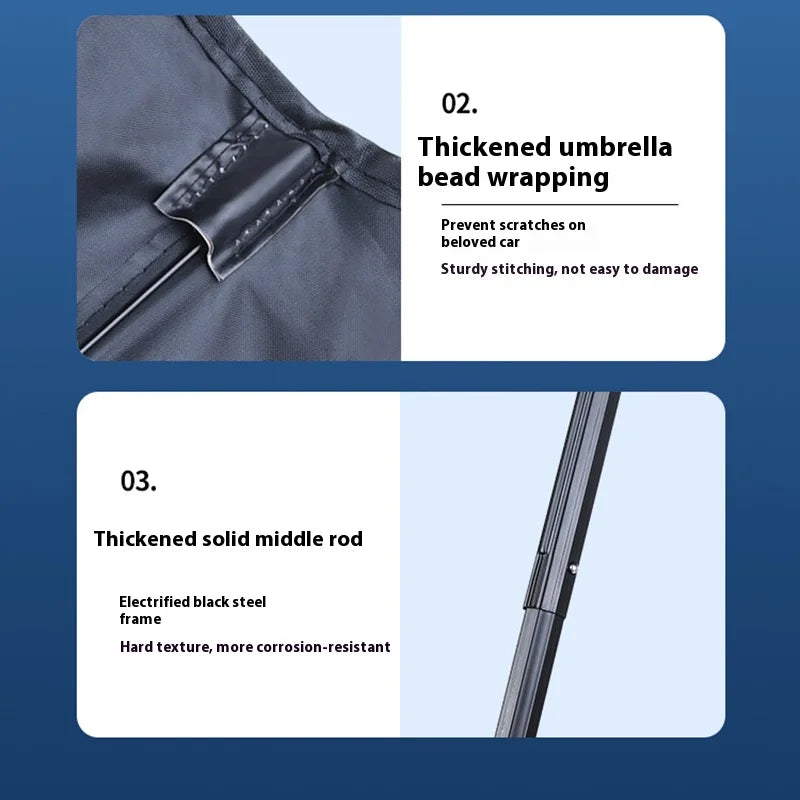 For JETOUR T2 Shanhai T2 Traveller 2024 2025 2026 Car Windshield Sunshade Retractable Umbrella Front Heat Insulation Accessories