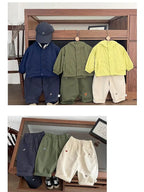 2026 Autumn New Baby Casual Pants Cartoon Embroidery Fashion Boys Versatile Trousers Infant Girl Loose Pants Children Clothes