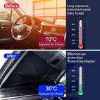 Car Sunshade Windshield Umbrella Car Front Sun Shade Parasol Foldable Protection Car Seat Heat Insulation Car Accessories