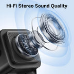 (upgraded)5 In 1 Auto-induction 5000mAh Wireless Induction Speaker 8 RGB Lights HIFI Sound Portable Bluetooth Phone Holder Gifts