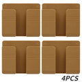 4/2/1Pcs Multifunction Punch Free Wall Mounted Storage Box Organizer TV Remote Control Mounted Mobile Phone Plug Charging Holder