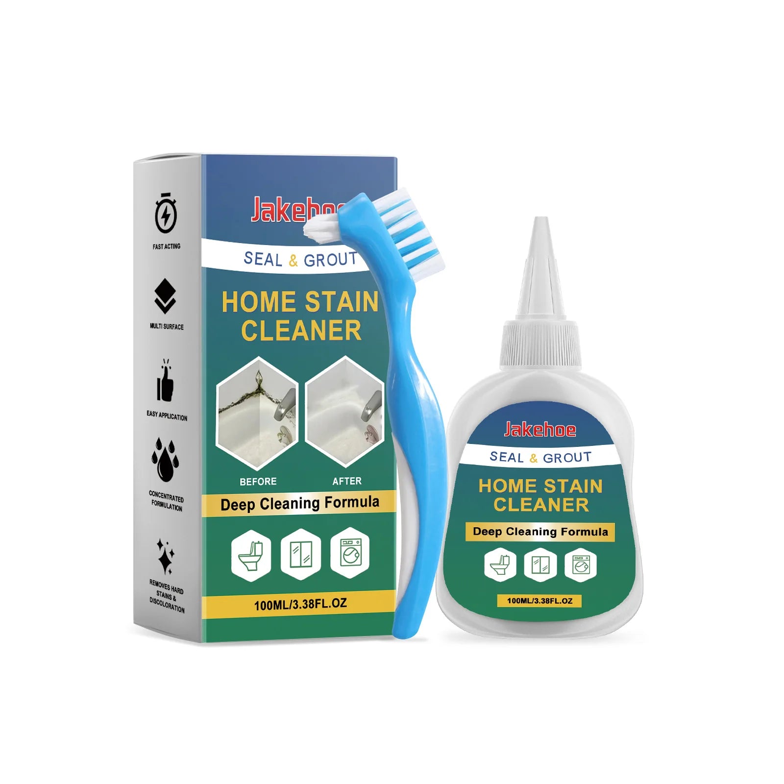 Seal Grout Home Stain Cleaner Powerful Deep Cleaning Gel Remove Mold Stain From Tiles Appliance Seal Gapsversatile For Bathroom