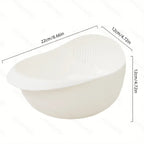 1 Piece of Rice Drainage Basket Rice Filter Fruit and Vegetable Drainage Sieve Kitchen Supplies Small Tools Multi-purpose