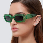 Punk Square Sunglasses 2022 New Ripple Funny Sunglasses Bump Cyberpunk Sunglasses Trendy Hip Hop Glasses UV400