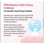 Dr.Melaxin Melting Cleanser - Hypoallergenic Makeup remover with Quick Bubble, Deep Pore Cleansing for all skin type, 150ml