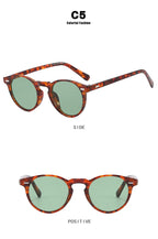 Vintage Punk Round Vintage Sunglasses Women Retro Luxury Designer Sun Glasses for Female Oculos De Sol Shades UV400