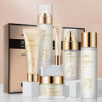 Bird's Nest Protein Peptide Moisturizing Six-Piece Set, Containing Bird's Nest Extract, Collagen and Other Skin-Beneficial Ingredients, Deeply Nourishes the Skin, Is Gentle and Non-Irritating, Has a Delicate Texture, Makes th