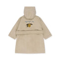 2026 KS Baby Boys Flannel Bathrobe Towel Kids Soft Bath Robe Nightgown Boys Girls Cherry Lemon Cotton Hooded Bath Towel Pyjamas