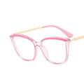 TR90 Fashion Myopia Glasses Frame Retro Brand Designer Cat Eye Optical Prescription Eyeglasses Women Computer Eyeglasses Girls