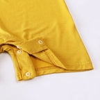 Summer Thin Baby Clothes 0-2Y Girls Boys Infant Solid Color Romper Newborn Short Sleeved Jumpsuit Toddler One Piece