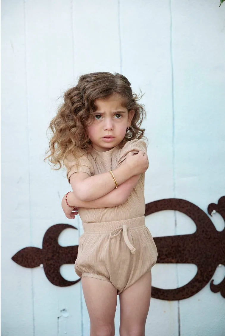 AS 2024 Girls Clothes Short Sleeve 3/4 Kids Boys Clothes For Summer Outfits Girls Clothing Children Ribbed Sets Dress