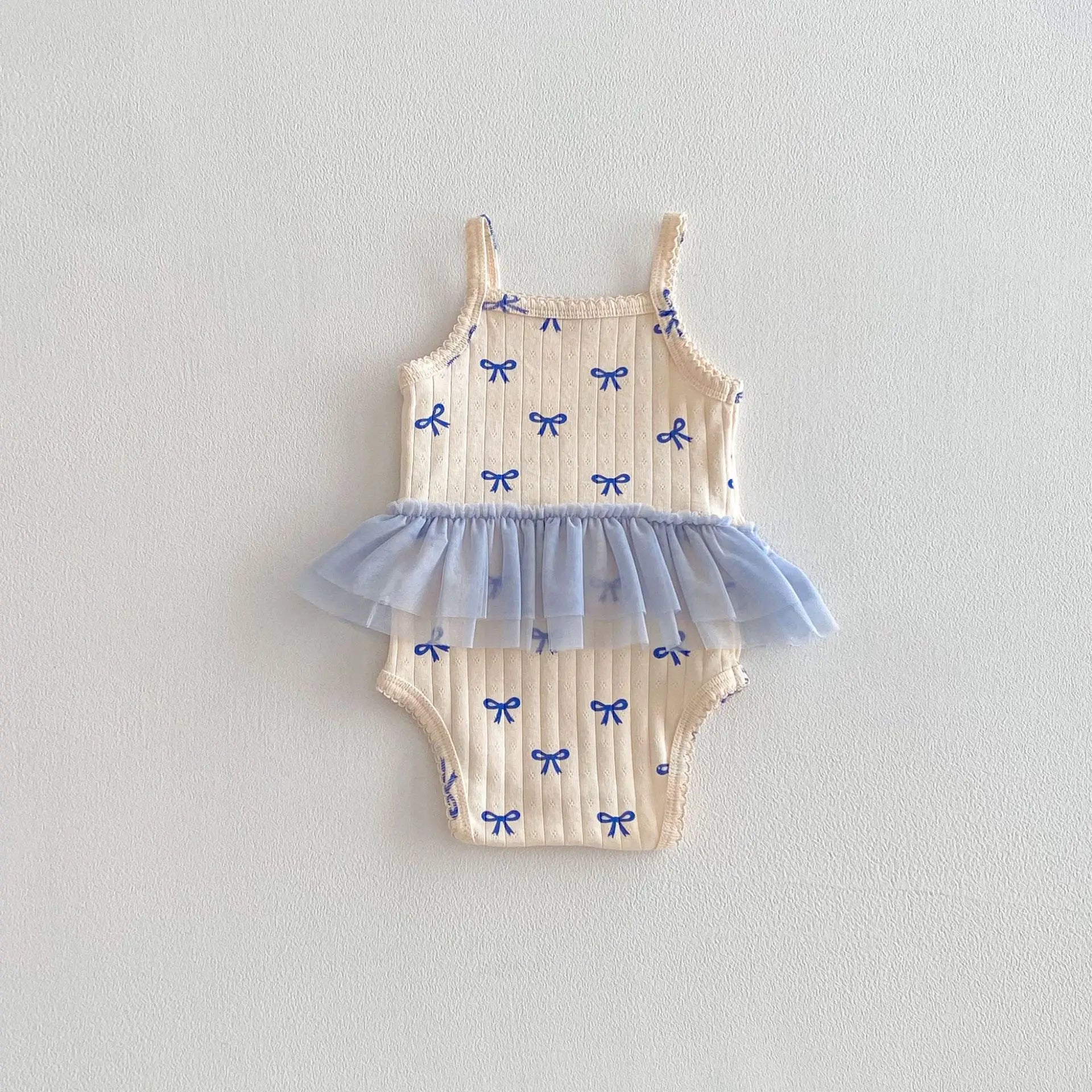 2026 Summer New Baby Sleeveless Sling Bodysuit Cute Infant Girl Heart Print Jumpsuit Cotton Toddler Sling Newborn Clothes 0-24M