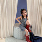 2026 Summer New Children Loose Casual Overalls Toddler Girls Sling Jumpsuit Cotton Boys Thin Striped Strap Shorts Kids Clothes