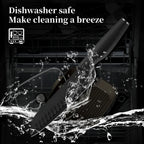 15 pieces kitchen stainless steel knife set, multi-purpose, ergonomic for long-term use without getting tired, all-round cutting