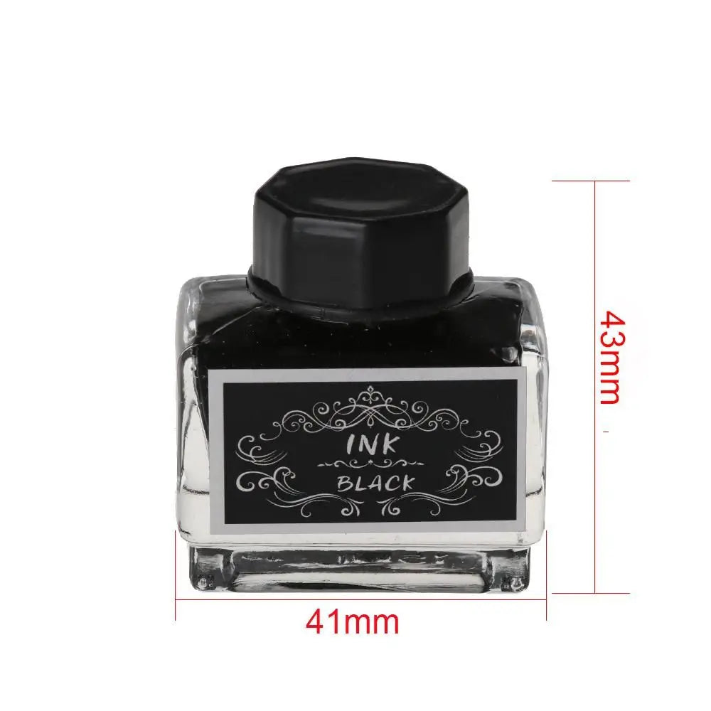 New 1pcs Fountain Dip Pen Writing School Supplies Painting Non Carbon Signature Pen Colored ink