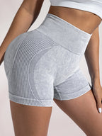 Women's Yoga Shorts High Waist Workout Shorts Fitness Yoga Lift Butt Fitness Ladies Yoga Gym Running Short Pants Sportswear