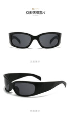 Steampunk Sunglasses Vintage Women Mens Oversized Goggles Glasses UV400 Punk, Cyberpunk, festival, Vintage and Retro