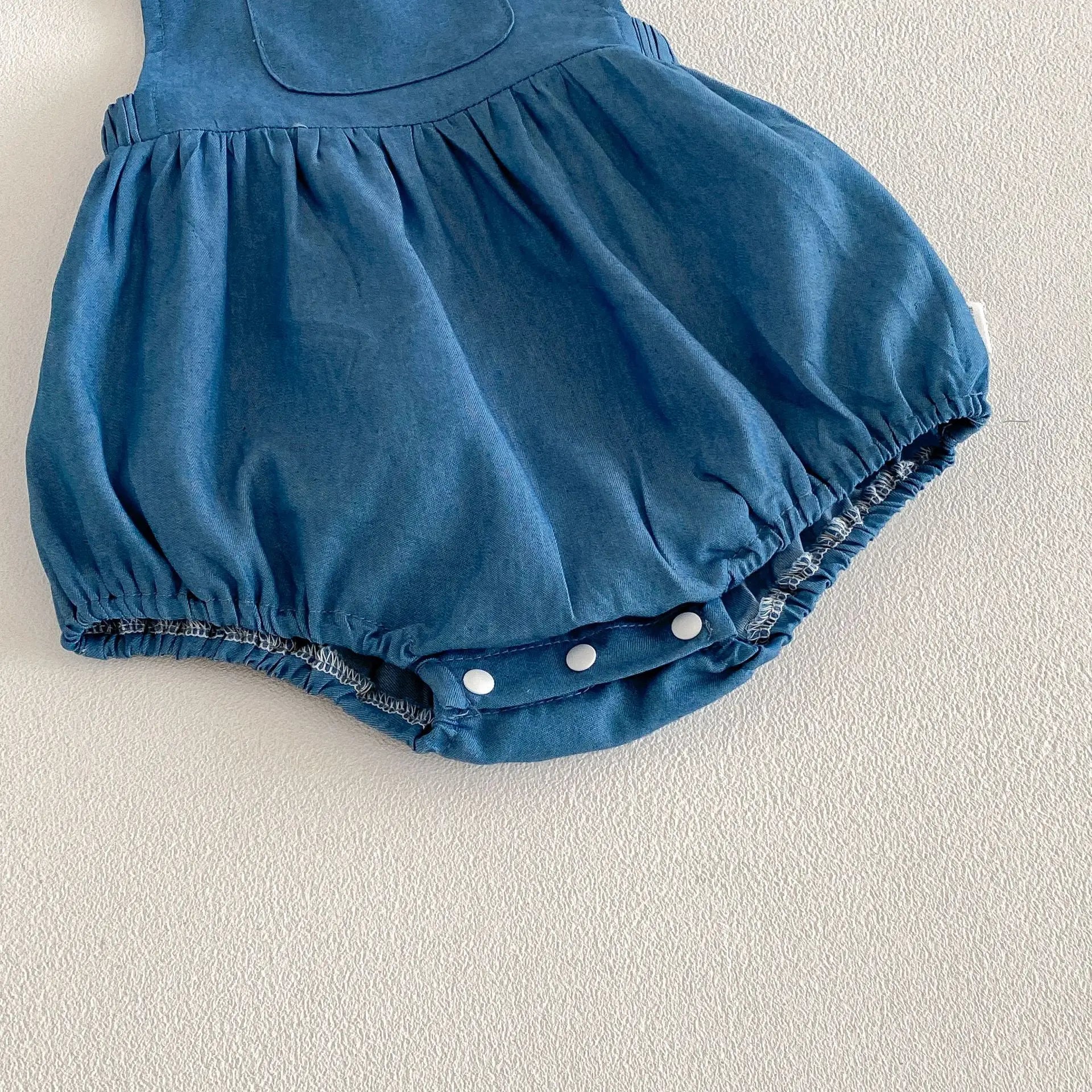 2026 Summer New Baby Girl Overalls + Cute Strawberry Lapel Shirts + Hat 3pcs Suit Fashion Infant Clothes Set Toddler Outfits