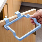 Hanging Trash Bag Rack Garbage Bag Rack Rubbish Bag Storage Rack Holder Portable Cabinet Trash Rack Kitchen Gadgets
