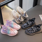 2026 Kids Sneakers Breathable Mesh Casual Soft Sole Running Shoes For Boys Girls Spring Summer