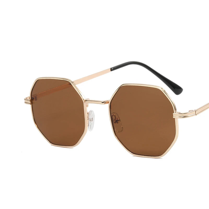 Square Sunglasses Women Brand Designer Vintage Small Frame Gradient Glasses Round Polygon Eyewear Candy Colors Oculos De Sol