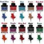 New 1pcs Fountain Dip Pen Writing School Supplies Painting Non Carbon Signature Pen Colored ink