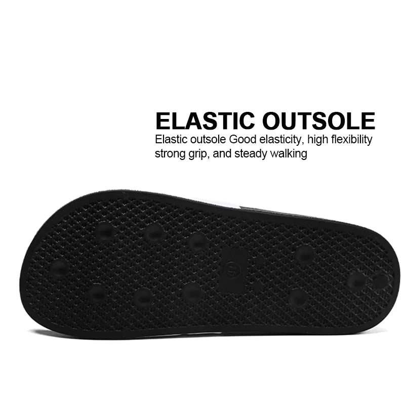 Summer Men Slippers Indoor Outdoor Casual Non-slip Beach Shoes For Women Breathable Home-based Shoe Large Size36-48