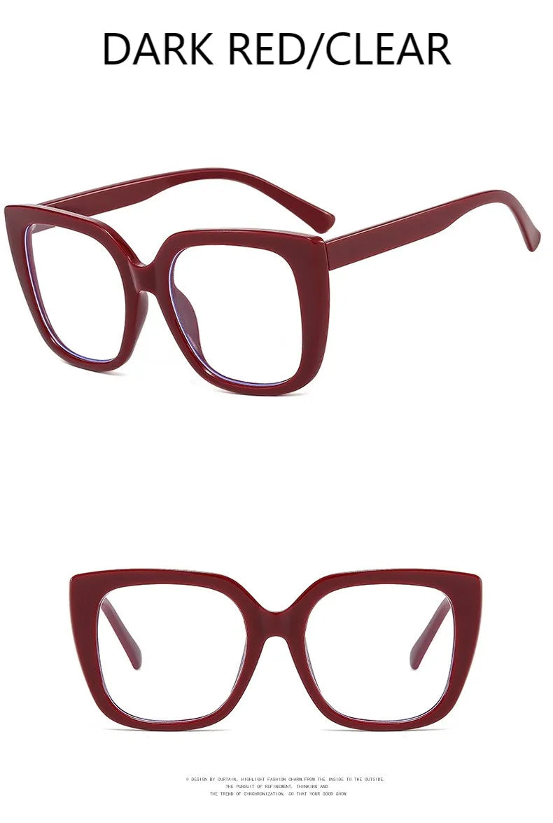 New Fashion Square Sunglasses Designer Luxury Women 2023 Cat Eye Sun Glasses Female Classic Retro Trendy Gradient Eyewear Shades