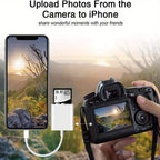 For iPhone Card Reader Memory Card Adapter for iphone 14 13 12 8Pin To SD TF Camera Card Reader Data Converter OTG Data Cable
