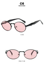 Retro Round Metal Sunglasses Women Glasses New Fashion Leopard Sun Glasses Trendy Brand Designer Eyewear Female Male UV400