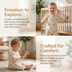 0-24M Infant Boys Cartoon Lion Long Sleeve Romper Air Conditioner Breathable Baby Jumpsuit Toddler Onesie Daily Clothes
