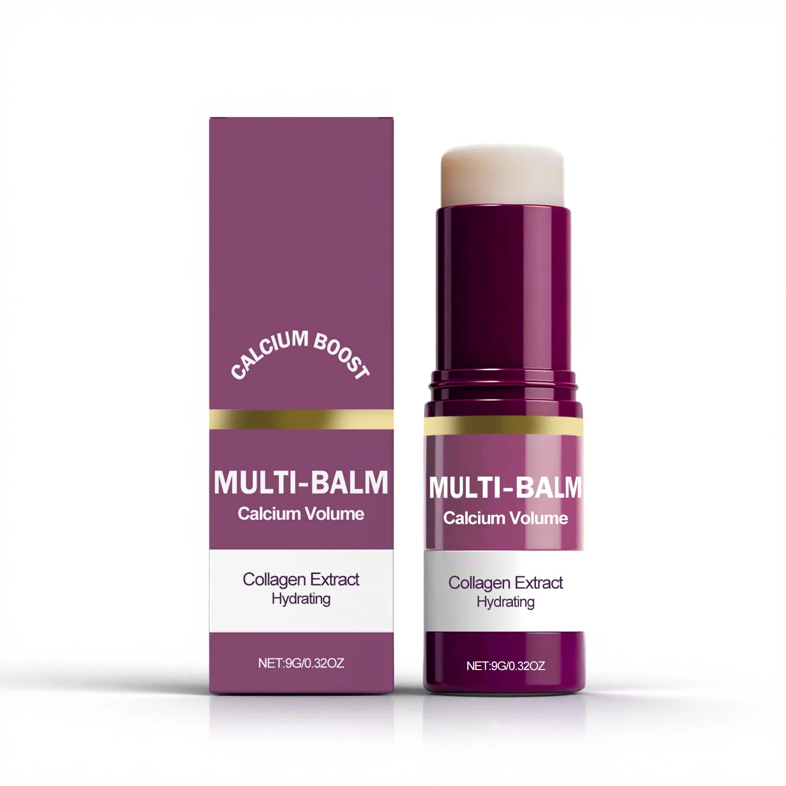 Multi Effect Calcium Multi Balm Stick Hydrating Reduce Wrinkles Face Eye Neck Care Collagen Skin Care Calcium Volume Multi Balm