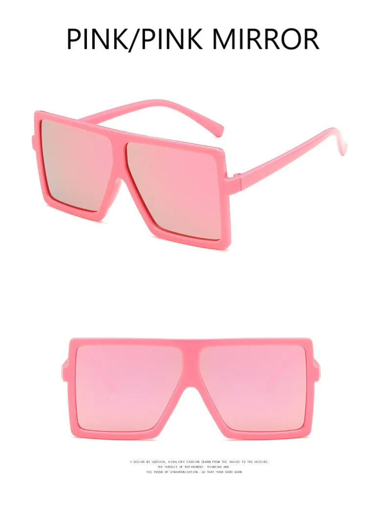 2024 Fashion New Sunglasses Square Boys Girls Brand Eyeglasses Infant Shades Baby Boys Girls Eyewear Gafas De Sol