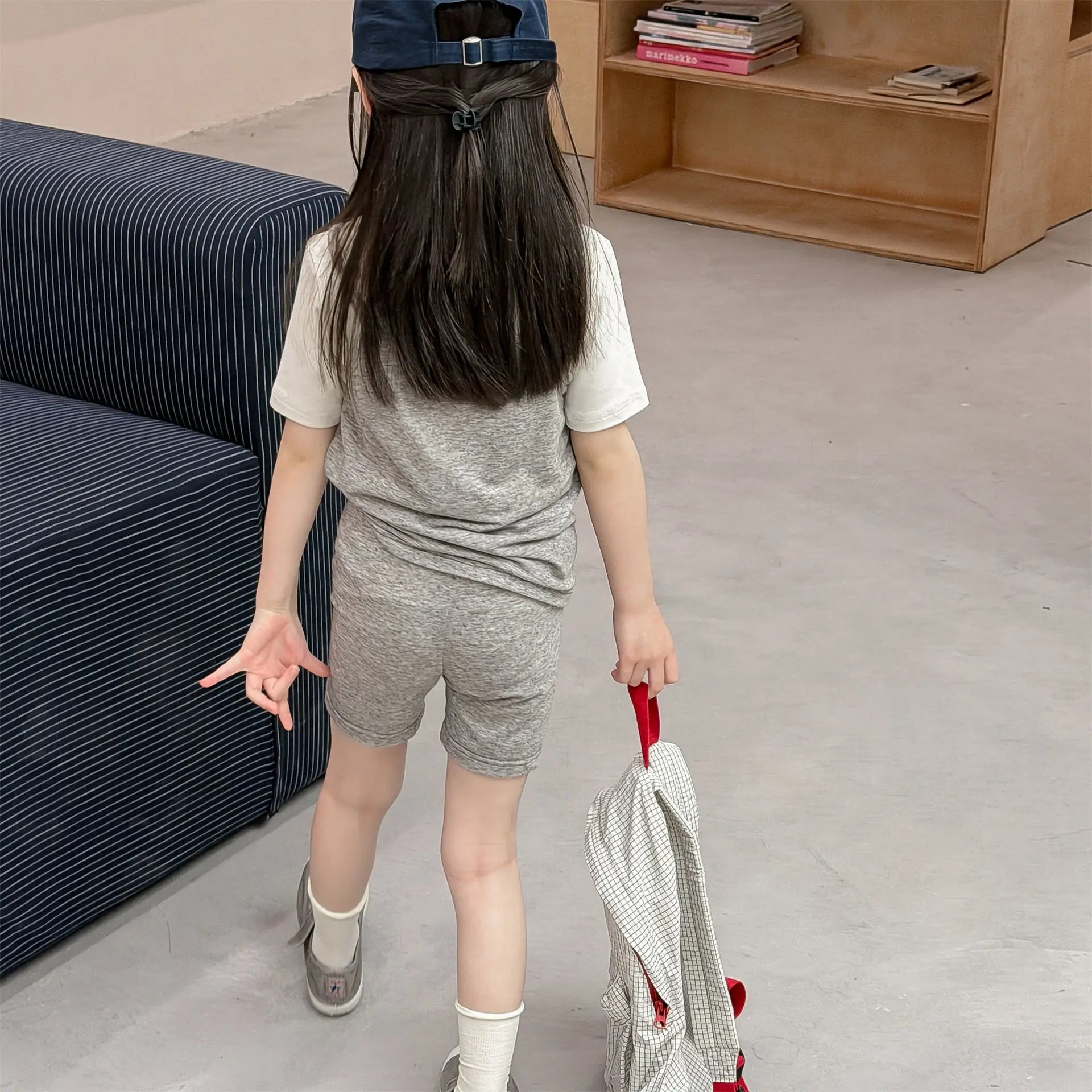 2026 Summer New Children Sleeveless Clothes Set Girls Thin Letter Print Sling Vest + Shorts 2pcs Suit Kids Cotton Outfits