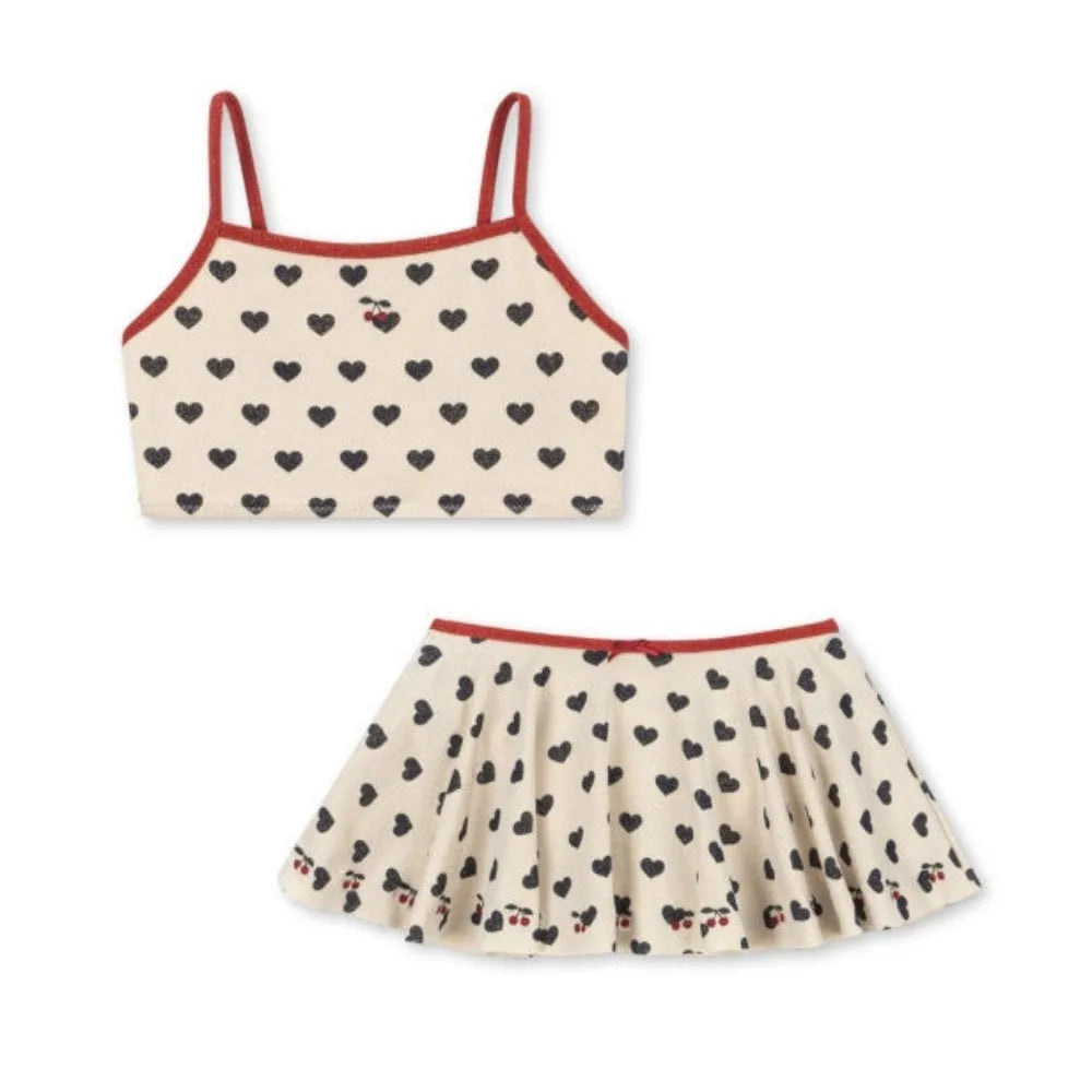 2026 New KS Baby Girls Swimwear One Piece Summer Kids Beach Wear Girls Swimsuit Monokini Children Ruffle Princess Bikinis Sets