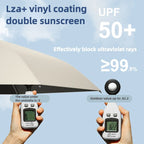 UPF50+ Mini Pocket Umbrella, Small 5 Folding Sunshade Parasol, Sunscreen UV  Protection Capsule Rain Umbrellas for Women